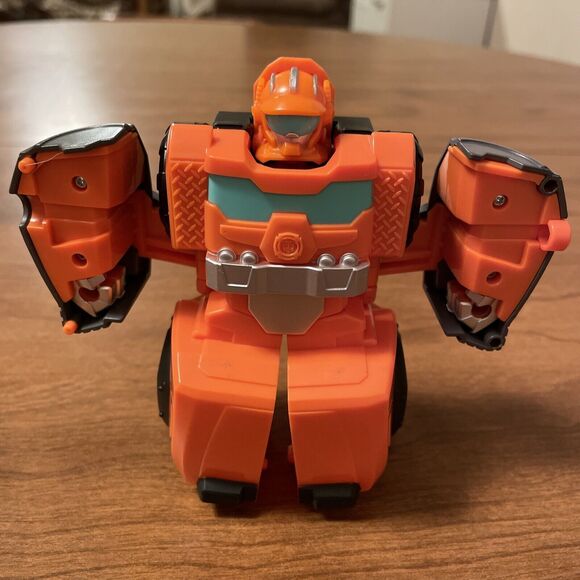 Transformers Rescue Bots Academy Wedge the Construction-Bot Toy - Picture 5 of 7